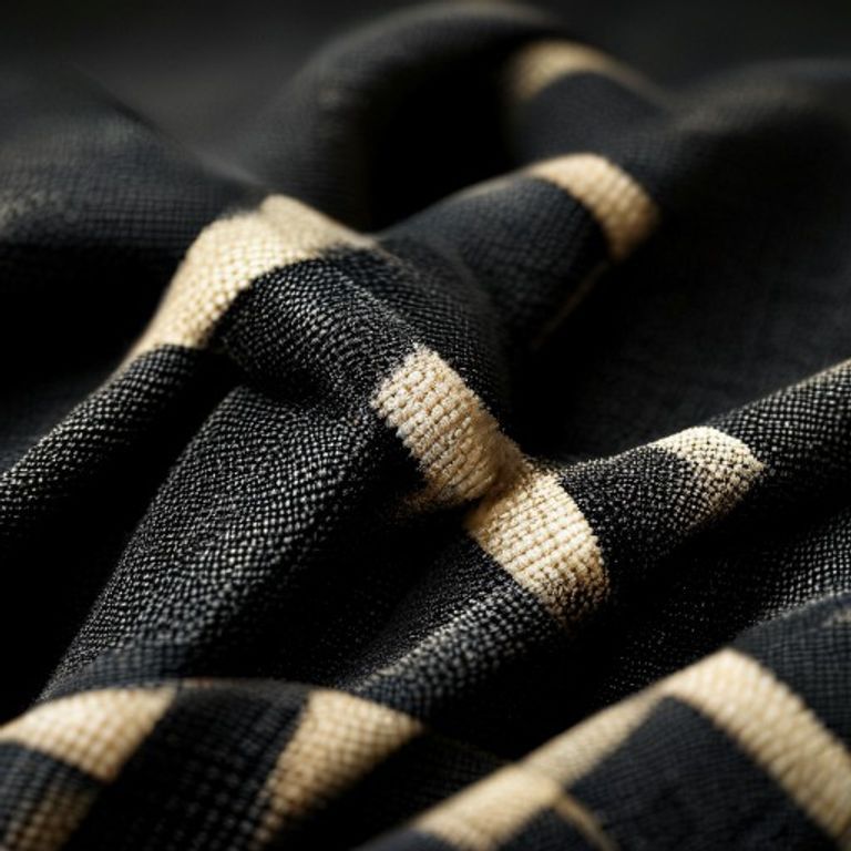 Houndstooth Tweed fabric swatch